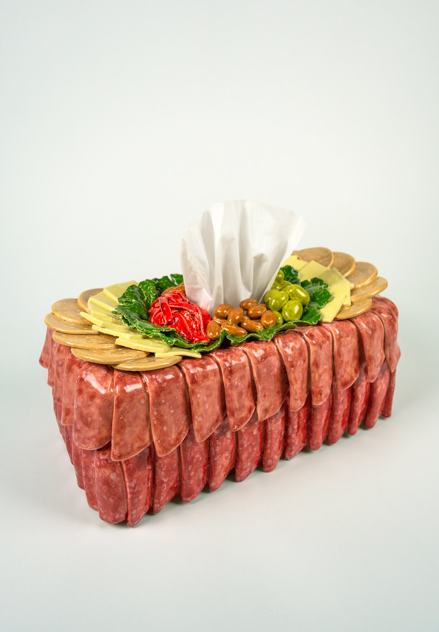 Antipastissue Box, Ceramic, 2020