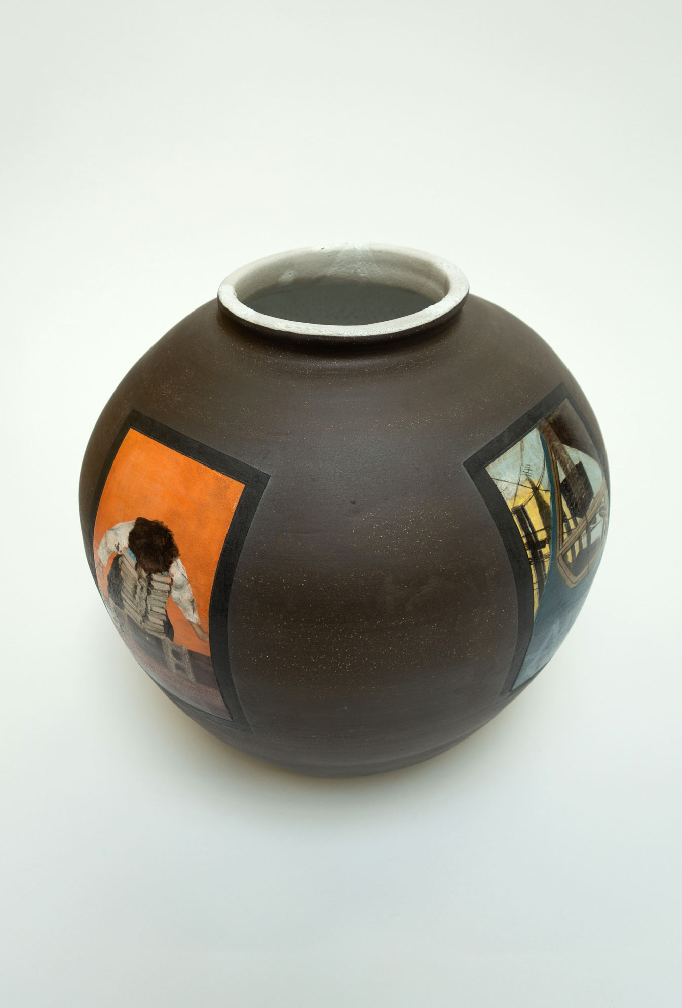 Camera Roll Quadriptych No.1, Ceramic, 2020